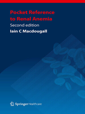 cover image of Pocket Reference to Renal Anemia